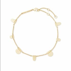 Kendra Scott Anklet Bracelet Gold Tabi